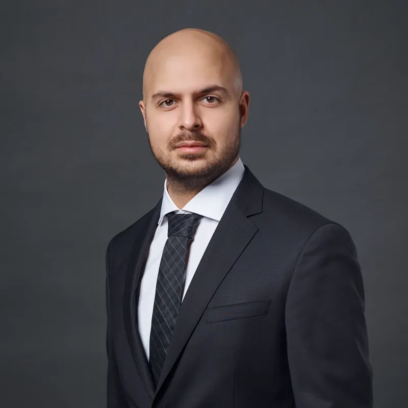 Porträtt av biträdande jurist Jamil Andersson