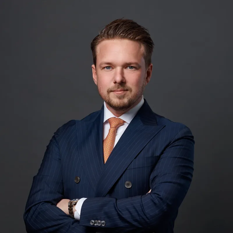 Portätt på advokat Peter Nilsson